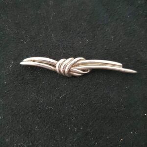 Sterling Silver Knot Brooch